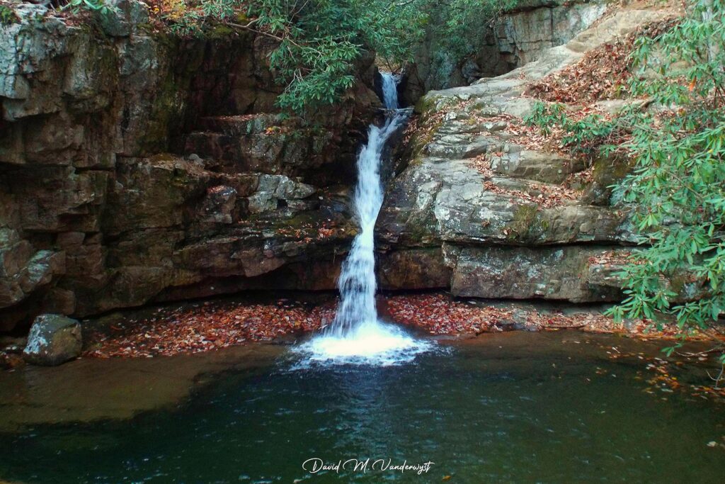 Blue Hole Falls near Elizabethton, Tennessee