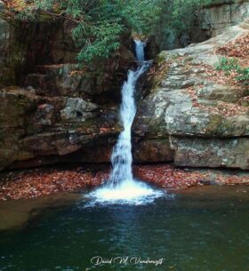 Blue Hole Falls near Elizabethton, Tennessee